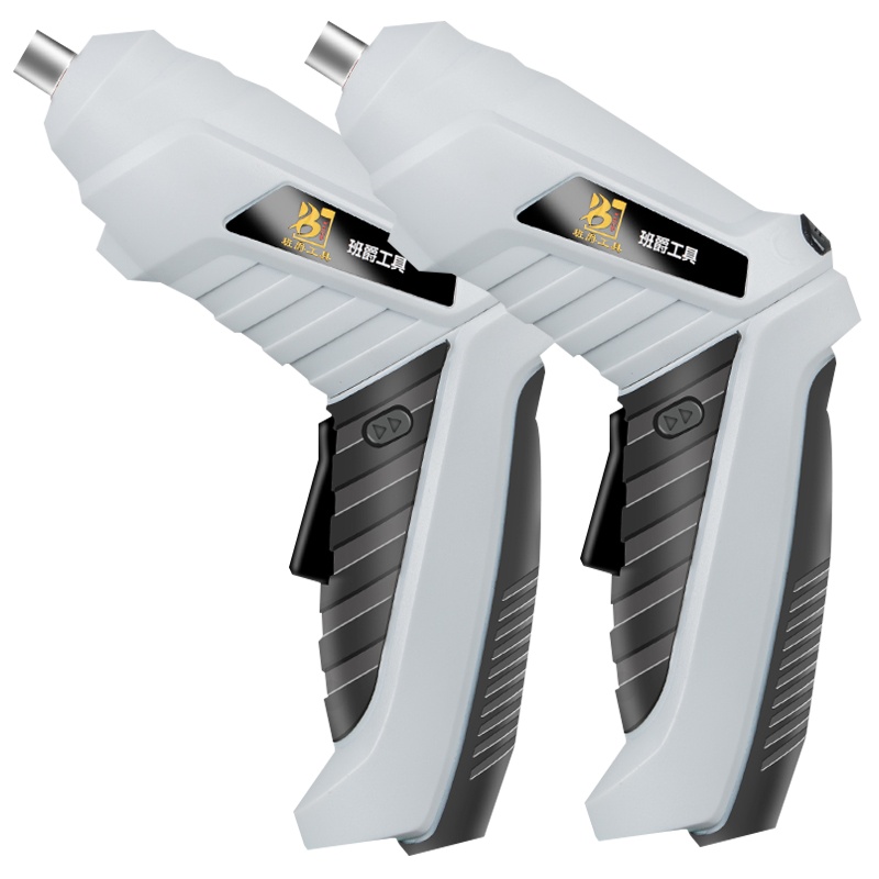 班爵电动螺丝刀多功能充电式锂电起子机迷你螺丝刀套装电动螺丝批USB充电/体验款黑色25件套泡壳