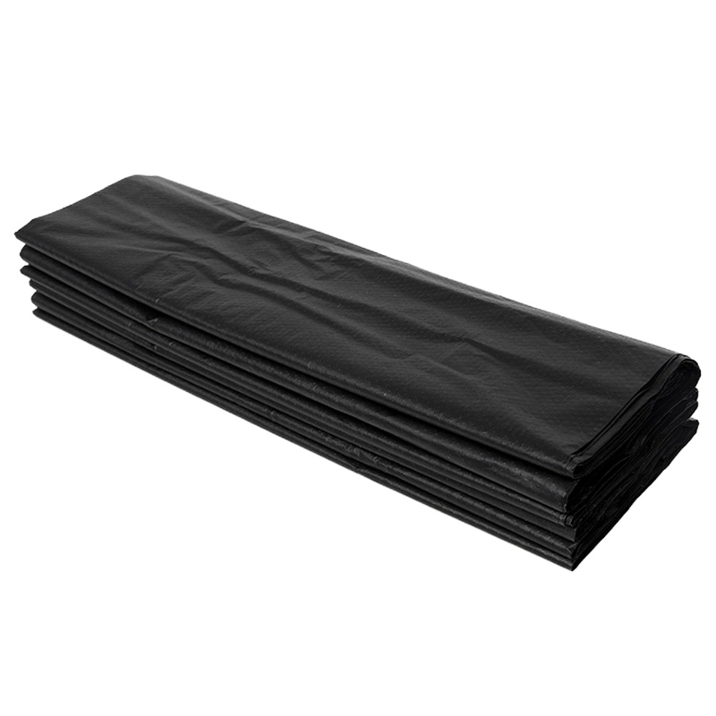 中锐智采 垃圾袋加厚背心手提式50只/扎 黑色中大号50*60cm分类家用厨余厨房清洁袋垃圾桶方便收纳袋 1扎价格
