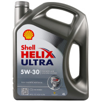 [全合成机油]Shell壳牌 欧洲进口 HELIX ULTRA 5W-30 A3/B4 SL级 灰喜力 超凡润滑油 4L