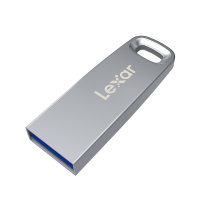 雷克沙(Lexar)M35 32G USB3.0 金属外壳 U盘 读速100MB/s 银色 高速闪存盘 迷你 车载