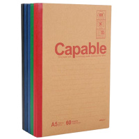 晨光(M&G)APYJS550无线装订本10本 A5/60张软面抄记事本