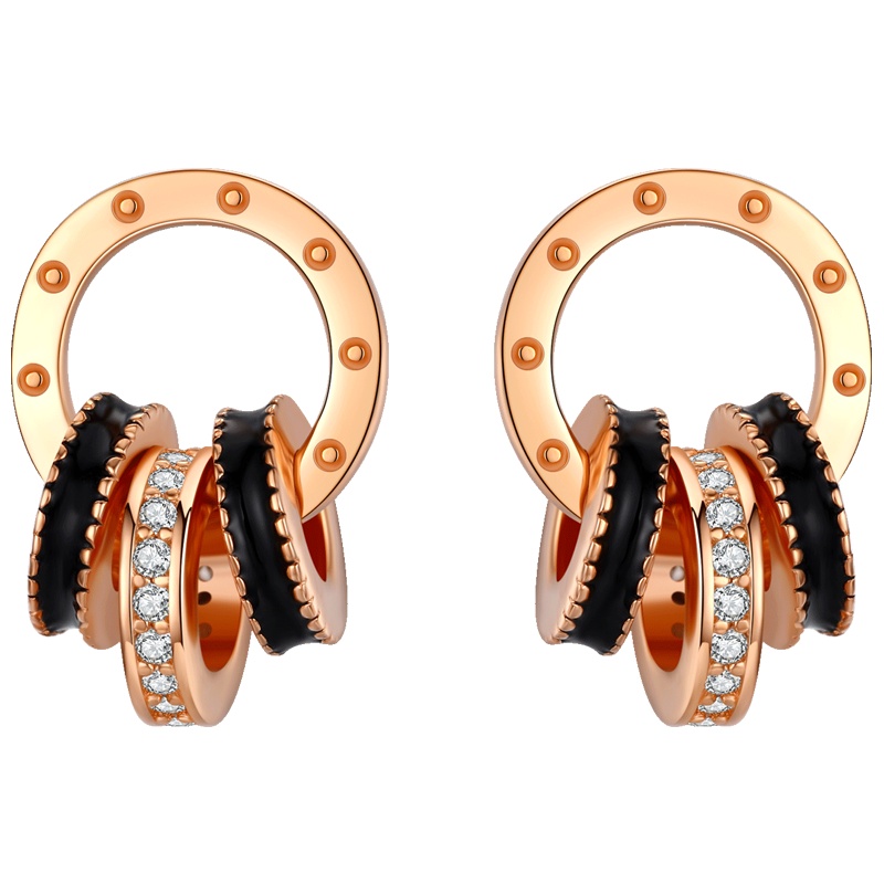 佰色传情新款纯银小众高级感耳环女潮耳钉气质耳饰个性流苏耳坠