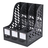 正彩1829 三联文件框加厚耐用多联多功能 三联 普通型 黑色 5个装