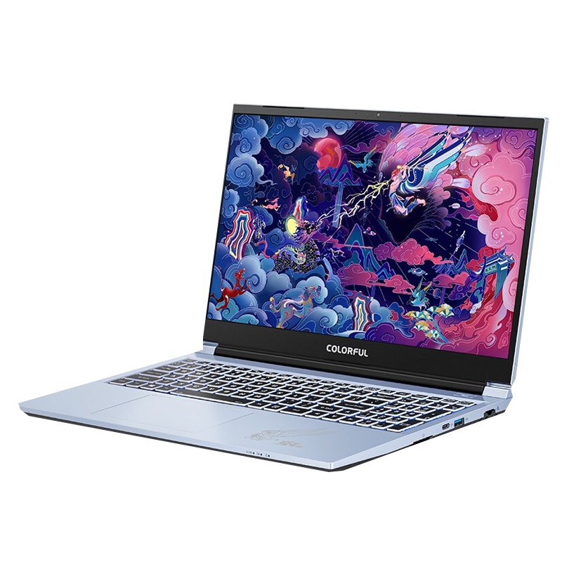七彩虹(Colorful)将星X15 10代酷睿15.6英寸游戏笔记本电脑I7-10870H GTX1650Ti 8GB