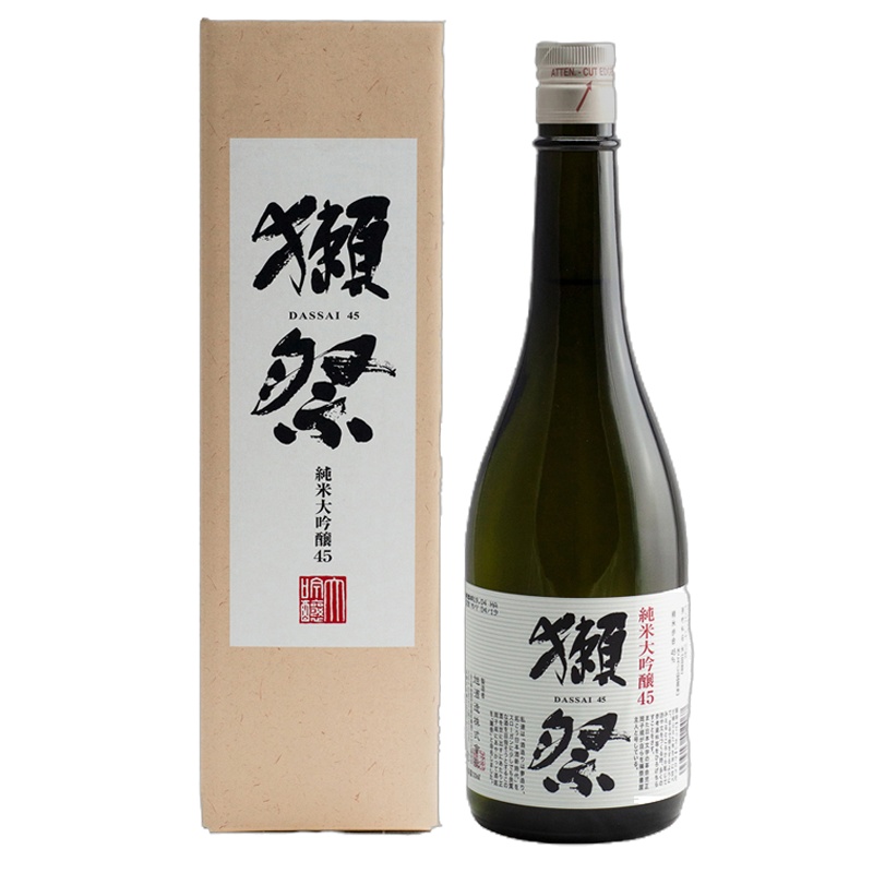 日本清酒 獭祭45纯米大吟酿清酒 720ml