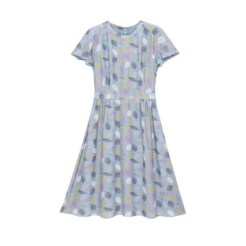 鄂尔多斯1981春夏阿尔卑斯的幸运春夏女士连衣裙