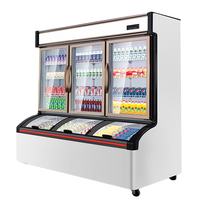 欧驰宝 冷柜冰淇淋冷冻柜饮料柜商用保鲜柜立式冷藏展示柜SC-1760D