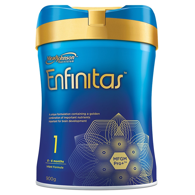 Mead Johnson 港版美赞臣 蓝臻婴幼儿奶粉Enfinitas 1段 (0-6个月)900g/罐