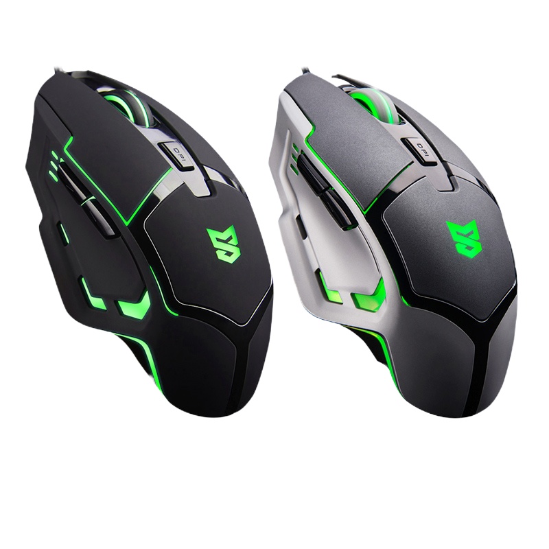 吃鸡自动压枪游戏鼠标宏有线电脑机械电竞和平精英绝地求生无后座