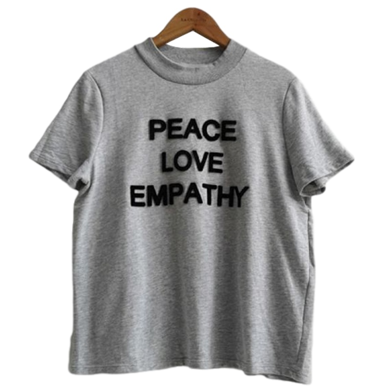 【福利款】拉夏贝尔UlifeStyle夏季新款通勤休闲字母绣花短袖T恤女81123306