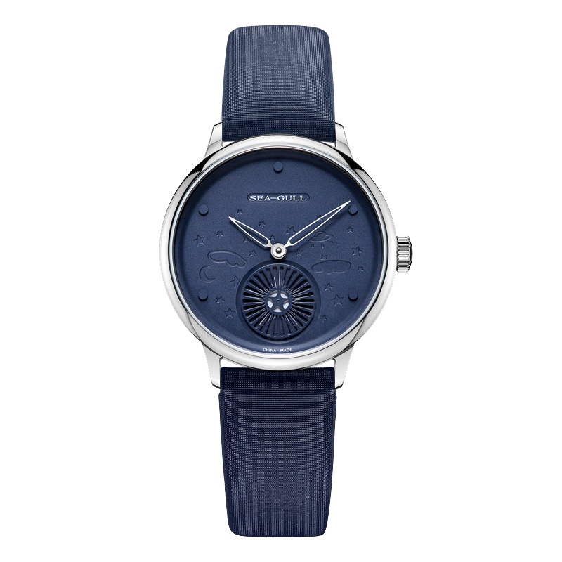 海鸥(SEAGULL)手表 国民系列 时尚简约潮流自动机械表女士腕表813.36.6096L