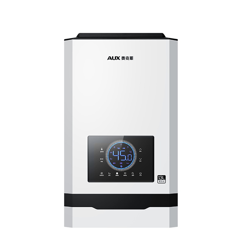 奥克斯(AUX)燃气热水器JSQ30-DAL65即热式家用零冷水16升天然气智能变频恒温强排式速热低压启动