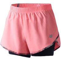 【自营】New Balance女装运动短裤时尚梭织休闲系带运动服AWS91826