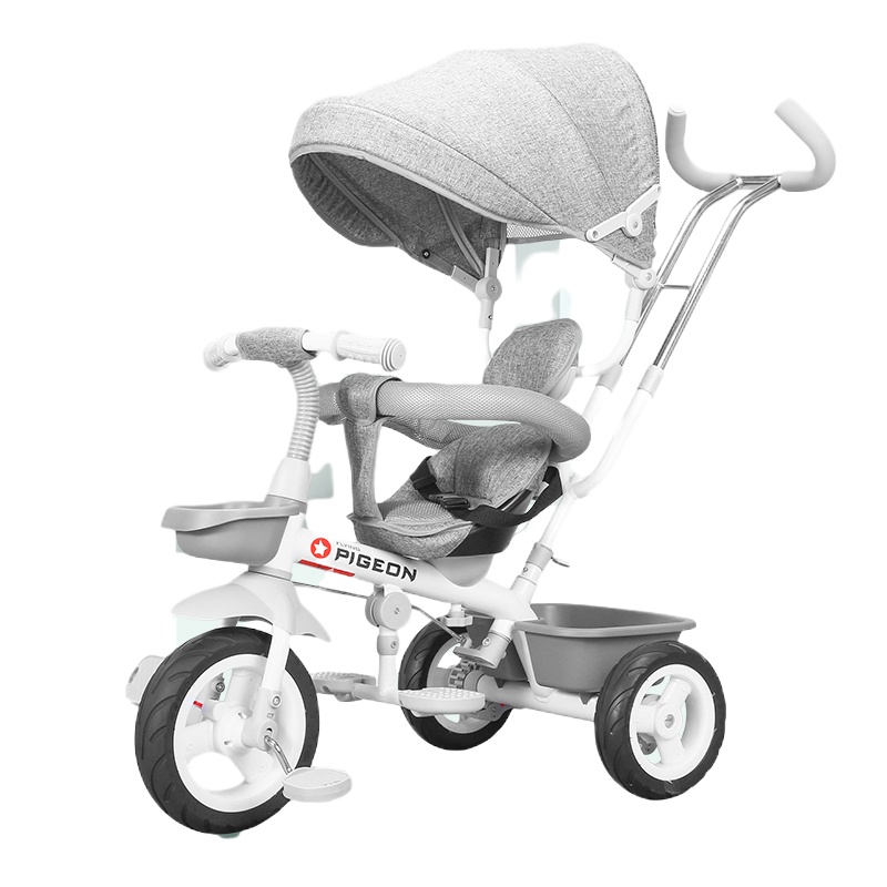 飞鸽儿童三轮车脚踏车1-3-6岁小孩婴儿手推车宝宝遛溜娃神器车子P506