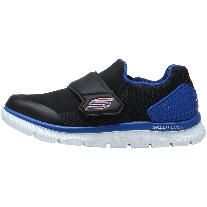 SKECHERS斯凯奇童鞋男秋季小童一脚蹬休闲鞋儿童运动鞋 95067N/BKRY+宝 /125