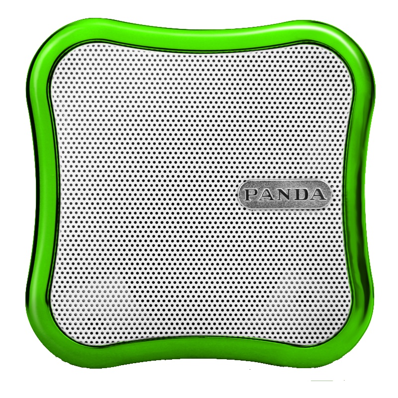 PANDA/熊猫DS-122便携式插卡收音机音箱MP3播放器小型迷你听歌唱戏音乐戏曲充电插卡音响 绿色