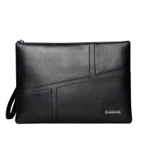 【顺丰配送】padieoe帕迪欧手包男真皮大容量商务男包拉链手拿包男士钱包长款休闲皮包