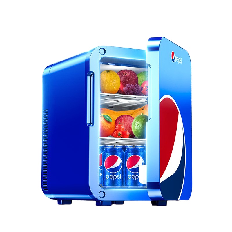百事(pepsi)车载冰箱 18L车家两用迷你小冰箱小型家用学生宿舍办公室冷藏冷暖箱 单核 BS-1801