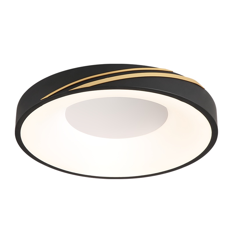 金色梦想 北欧卧室灯简约现代圆形镂空led吸顶灯家用书房主卧创意网红灯饰