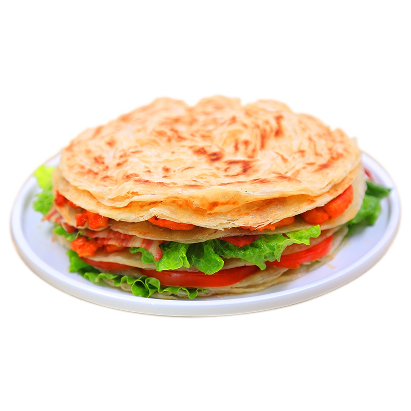 好拾味原味手抓饼台湾风味手抓饼面10片装 900g