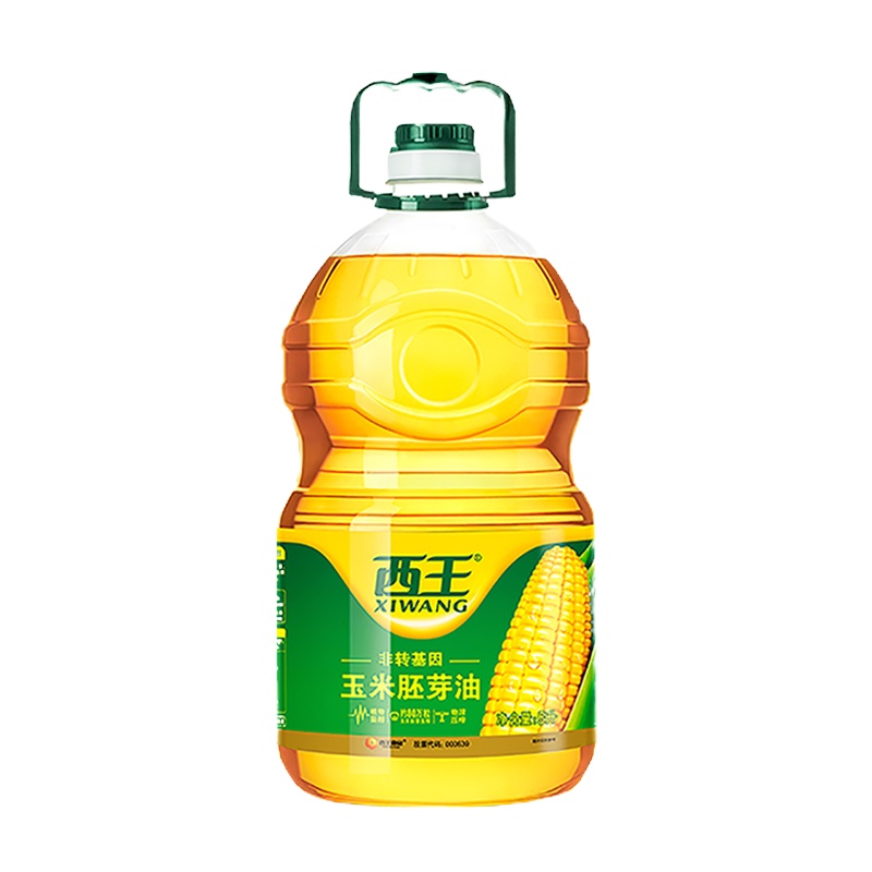 西王物理压榨玉米胚芽油5L 鲜胚玉米油非转基因植物油食用油家用