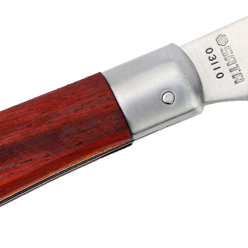 世达(SATA) 03110 弯刃木柄电工刀70MM (2件装)