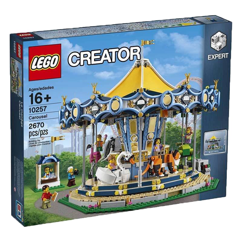 乐高(LEGO)Creator 创意百变旋转木马 10257 2670块塑料积木玩具 16岁以上 200块以上