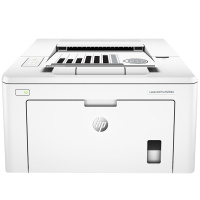 惠 普 LaserJet Pro M203d A4 黑白激光打印机 白