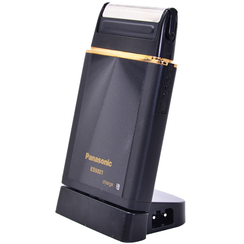 松下(Panasonic) 电动剃须刀ES5821K卡片式金属外壳男士旅行出差便携刮胡刀