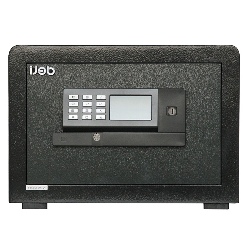 得力deli3621电子密码保险箱家用办公3C保险柜小型安全防盗床头柜入墙电子保险箱/柜