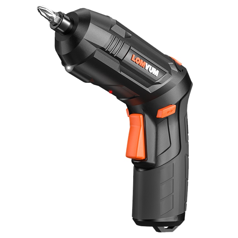 电动螺丝刀手电钻迷你小型锂电家用USB充电螺丝批电起子工具龙韵 4.2V旗舰款(可90度折叠旋转)塑盒装+送批头40件套