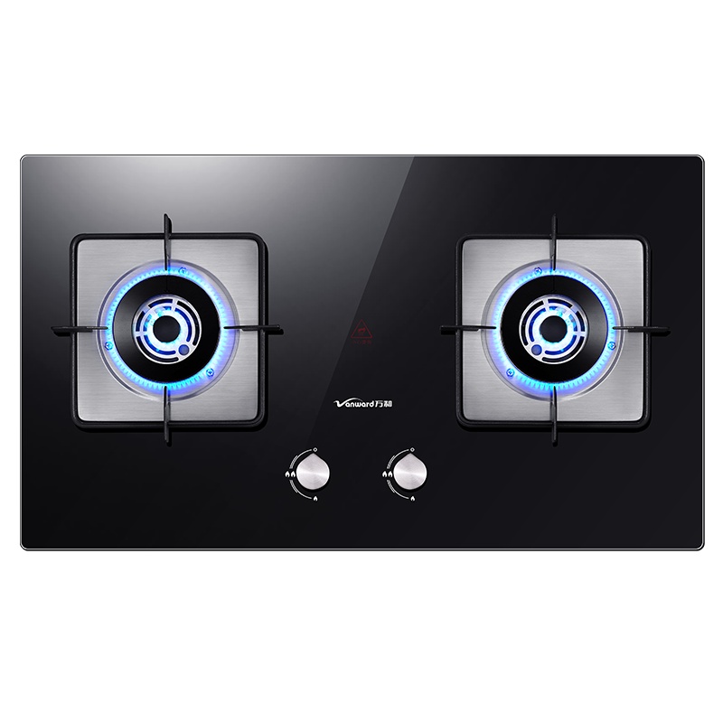 万和(Vanward) 液化气燃气灶JZY-C3L560 台式嵌入式煤气灶 4.2kW大火力 钢化玻璃面板双灶 一级能效