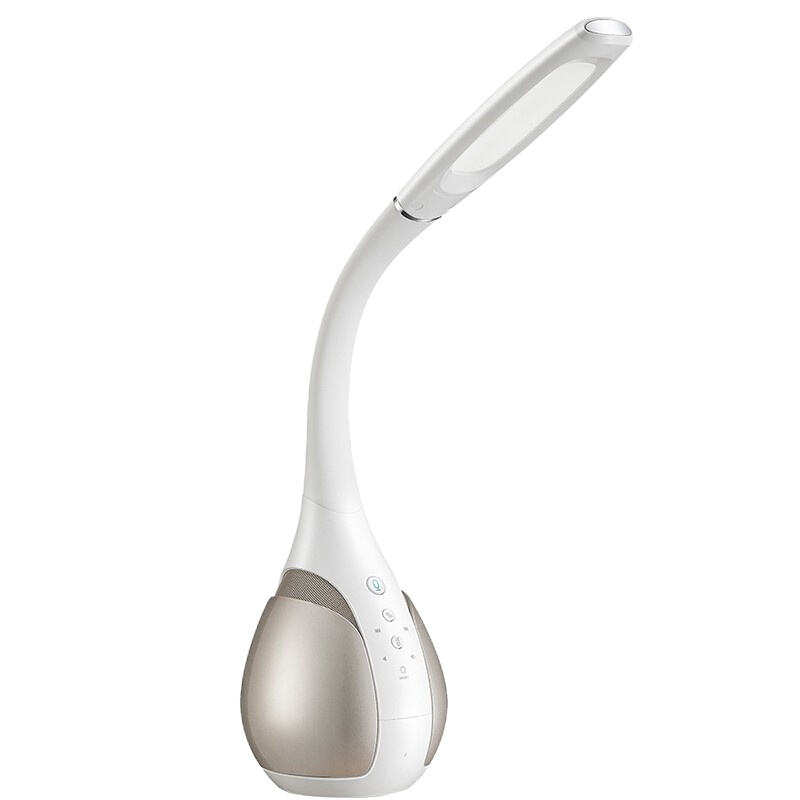 科大讯飞(iFLYTEK)U5 金色护眼无频闪台灯床头灯儿童语音智能写字灯小夜灯机器人保护眼睛护眼教材同步辅导