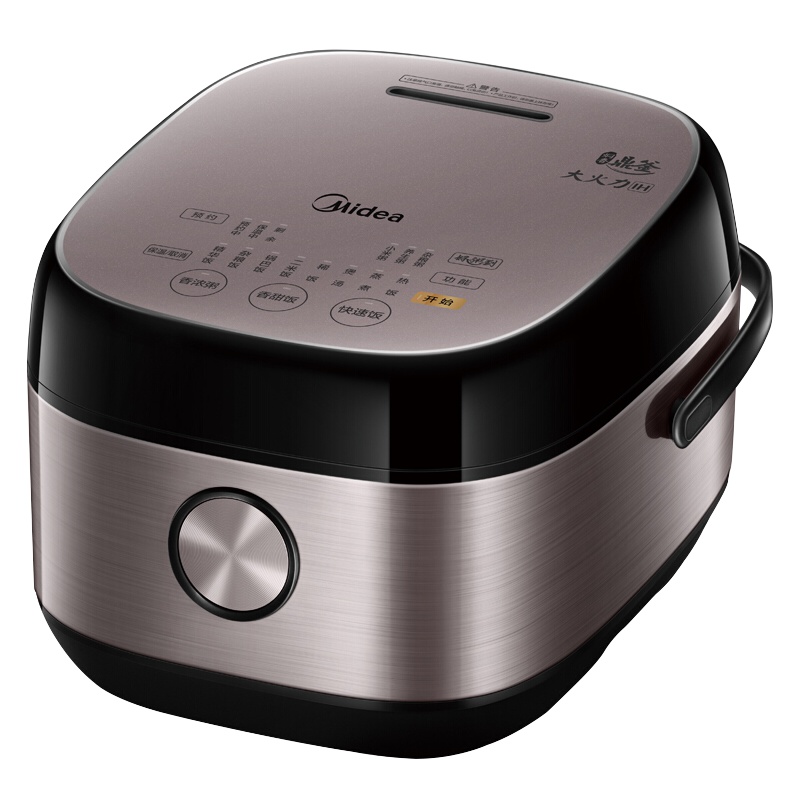 美的（Midea）电饭煲MB-HS4075 IH电磁加热 不锈钢内胆 4L家用预约功能电饭锅24小时预约 地道柴火饭
