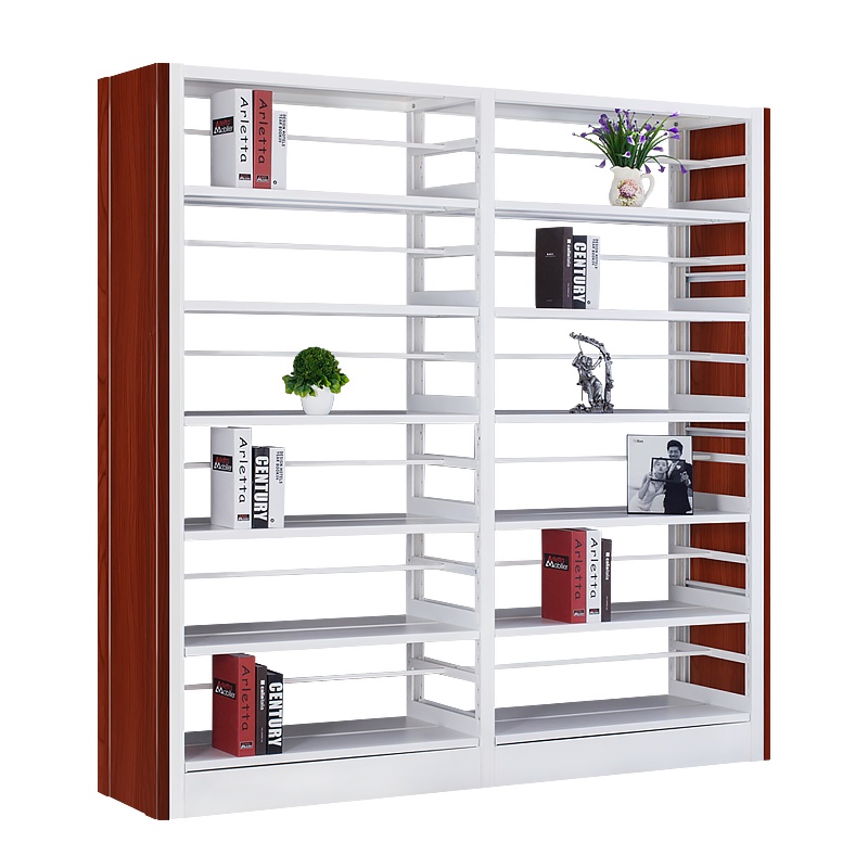 【红心家居】现代简约落地书架加厚层板多用摆物架书架可调节一列2节