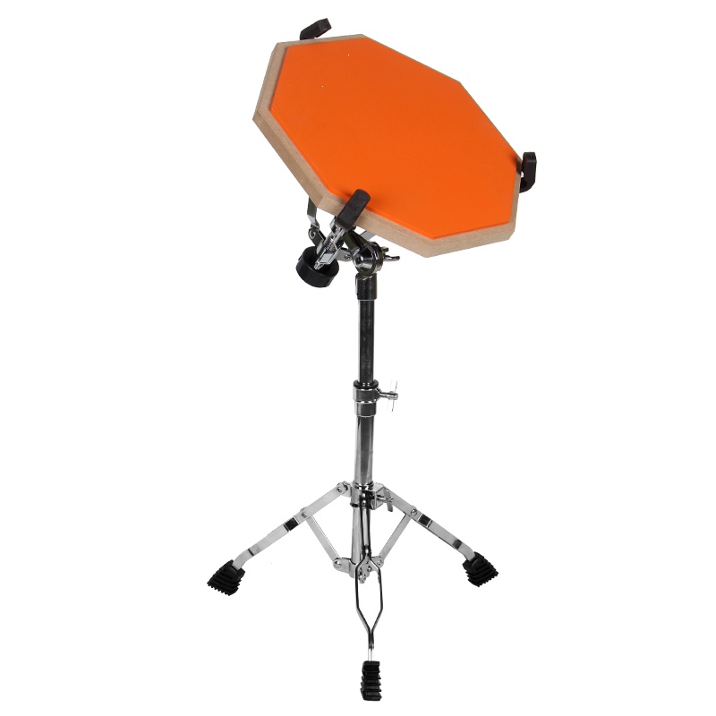 炎黄哑鼓垫套装儿童初学者入门练习架子鼓12寸支架打击板节拍器练亚鼓