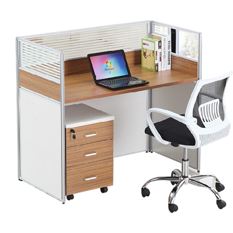 鑫金虎 办公家具屏风工位桌职员办公桌电脑桌组合员工桌现代简约单人位办公桌