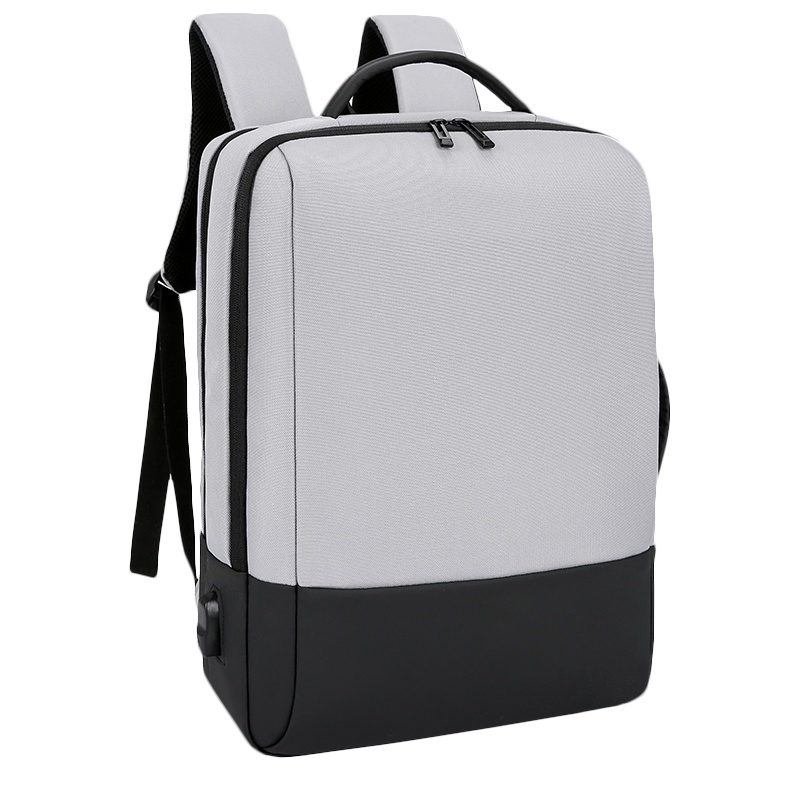 三极户外(Tri-polar)双肩包背包多功能大容量包男士商务户外旅行包TP2034 灰色 11.3L