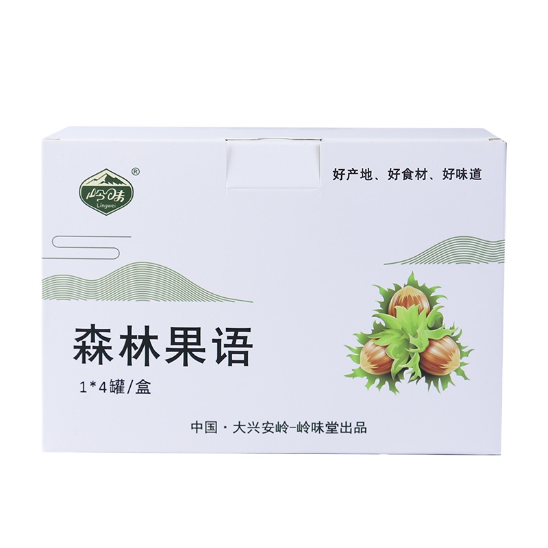 岭味(Lingwei)坚果炒货礼盒-森林国语系列