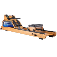 立久佳(LIJIUJIA)划船机 木质水阻家用原木划船器健身器材 进口白蜡木