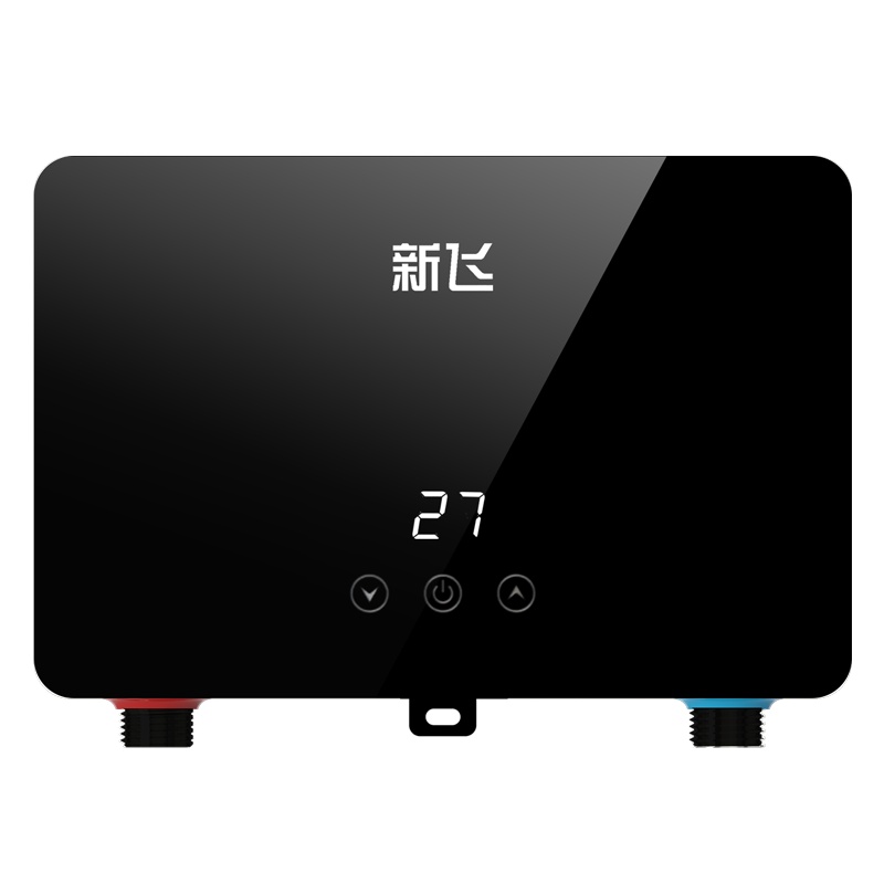 新飞(Frestech)即热式电热水器小厨宝快热式速热小型厨房热水宝过水热铝压铸发热体 XF-D556黑色豪华款