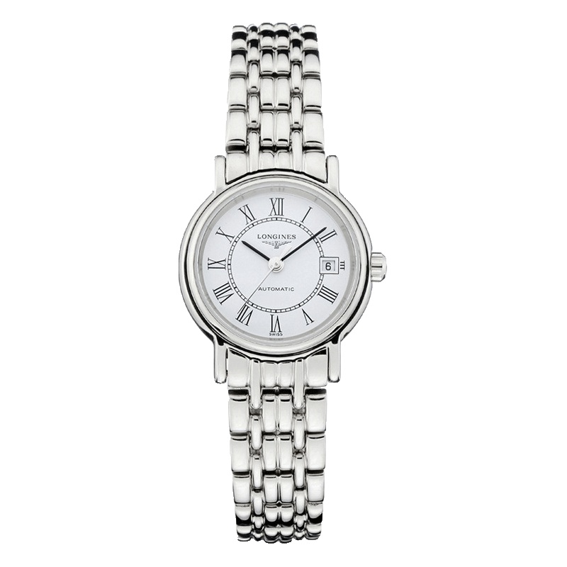 浪琴(LONGINES) 瑰丽系列 背透 自动机械 简约 气质款 商务 正装 钢带 女士手表L4.321.4.11.6