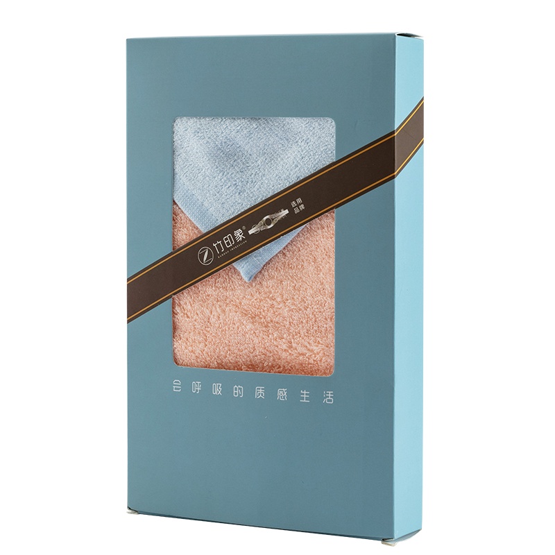 单条毛巾软盒3 (祥和四季单条礼盒)