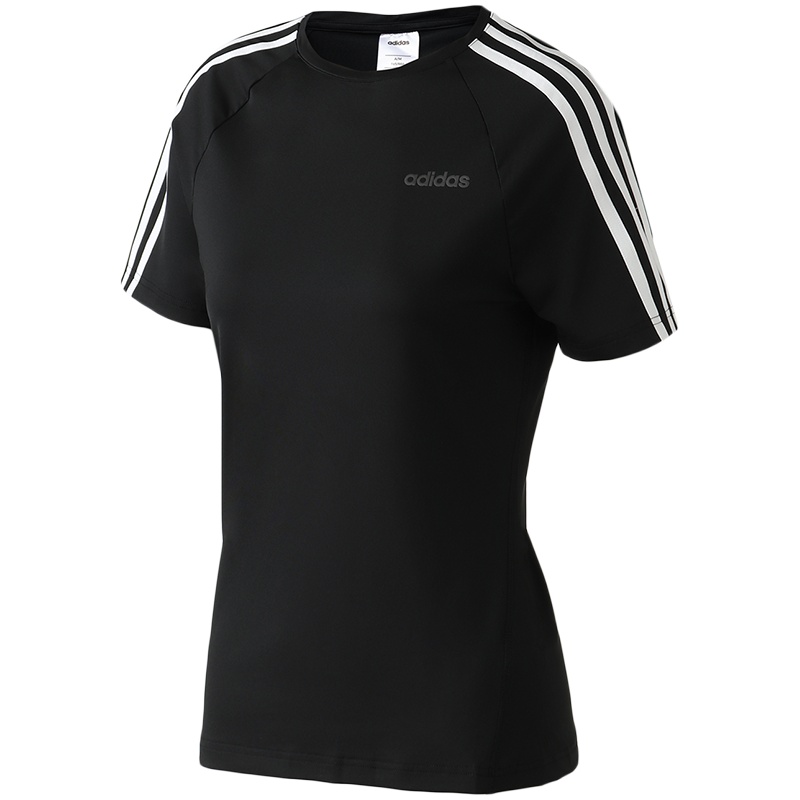 阿迪达斯女服短袖T恤综合训练跑步健身运动服EH8722