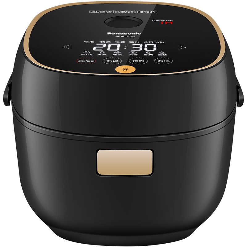 松下(Panasonic)电饭煲SR-AC072-K 多重预设 2段IH立体加热 24小时双预约