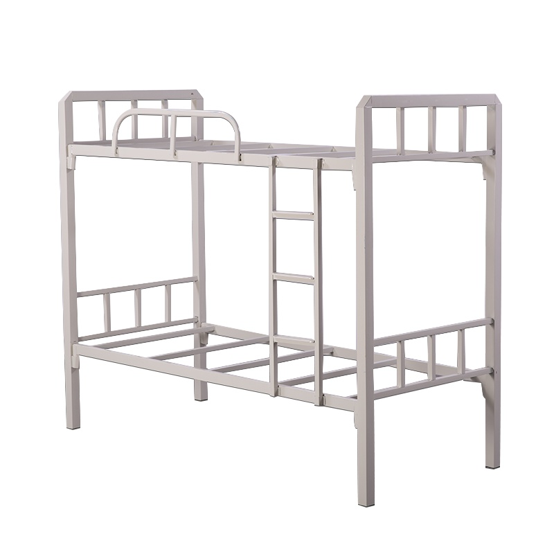 [红心家居]高低床铁床员工宿舍上下铺学校公寓床2米双层床工地钢架床