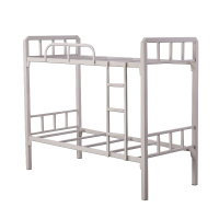 [红心家居]高低床铁床员工宿舍上下铺学校公寓床2米双层床工地钢架床