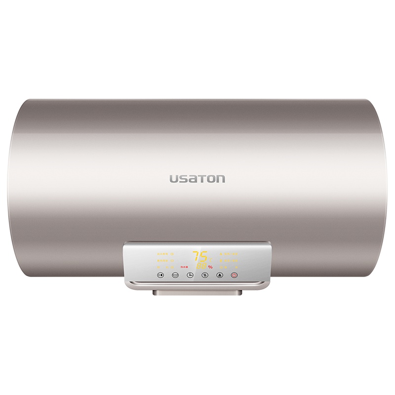 USATON/阿诗丹顿家用电热水器储水式速热电热水器50L 3000W一级能效高效节能出水断电电安全洗浴智能KC72