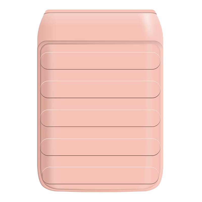 铁达信迷你充电宝X-100CR粉色10000毫安小巧便携大容量轻薄移动电源适用于华为苹果可携带上飞机