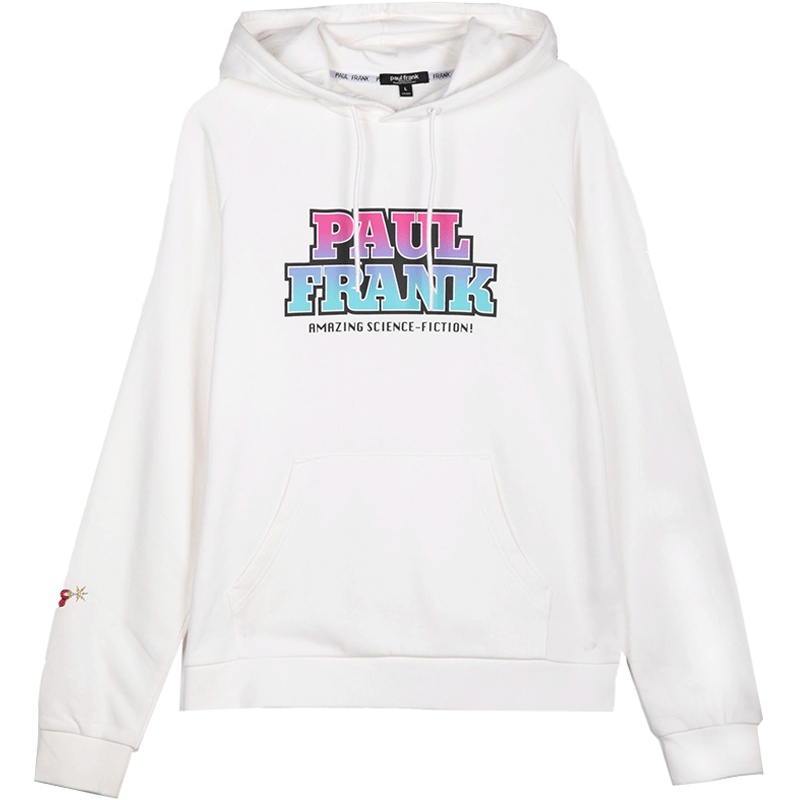 Paul Frank/大嘴猴【商场同款】秋冬款卫衣男简约休闲上装潮